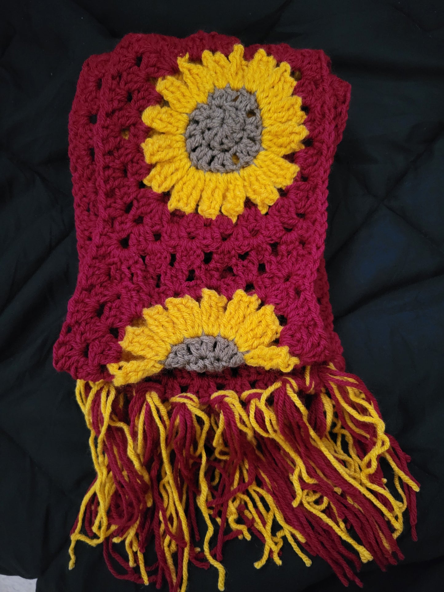 Custom/Personalized Ruffle Mohawk Hat and/or Scarf.